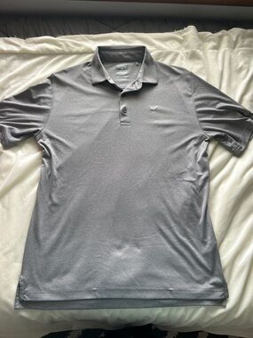 Men's Gray Calloway Performance Polo Shirt